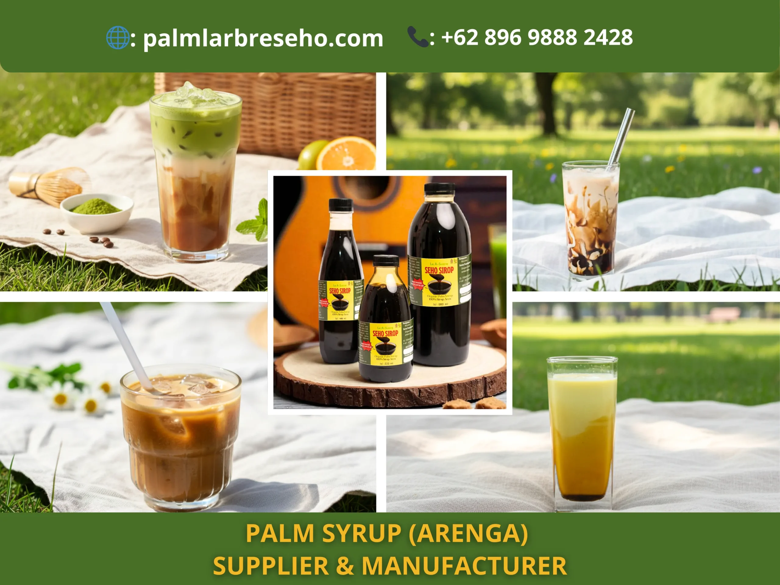 premium palm sugar syrup supplier from indonesia