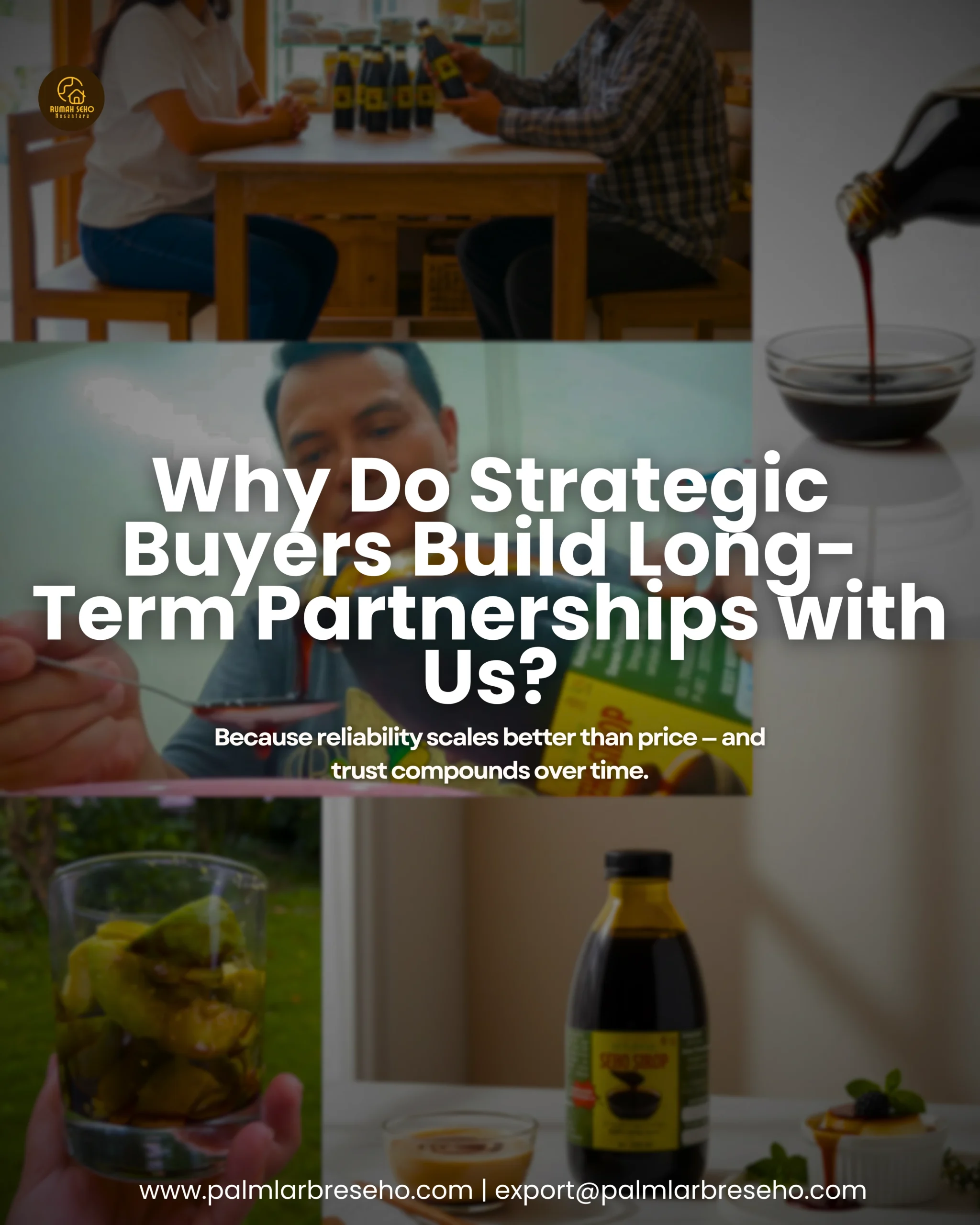 palm sugar syrup from Indonesia