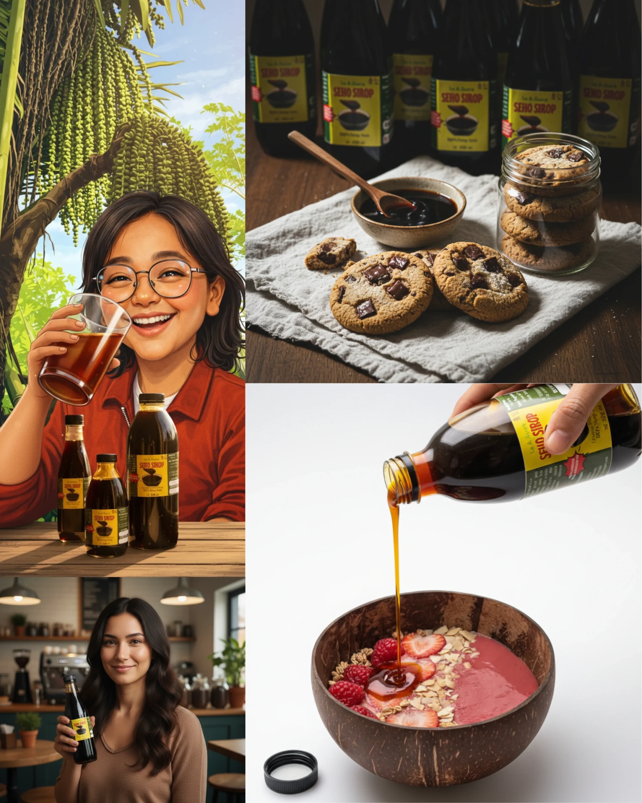 arenga palm syrup from indonesia