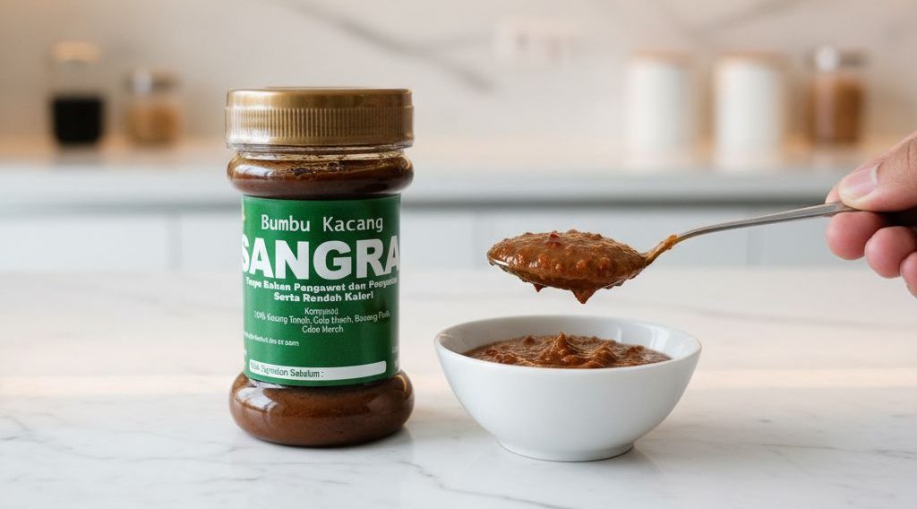 bumbu kacang sangrai dari low GGL
